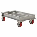 Vestil Alum, Channel Dolly, 2000 lb., 24W x 42L ACP-2442-20